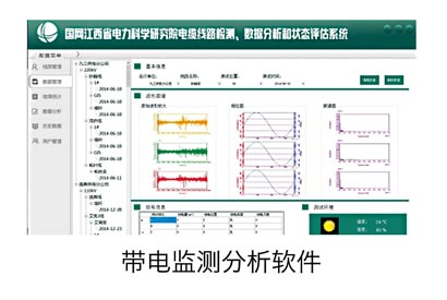 带电监测分析软件